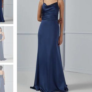 Amsale dress, Cody, Size 2, Platinum